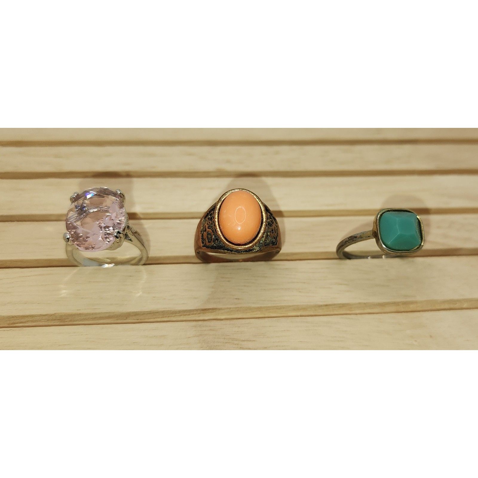 Various Rings Costume Jewelry Statement Rings Gold Tone Rings Gemstone Rings